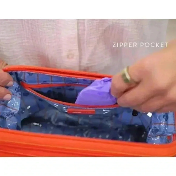 LUG Via Matte Luxe VL (Vegan Leather) Toiletry  Cosmetic Case - Sand Taupe - Picture 13 of 13